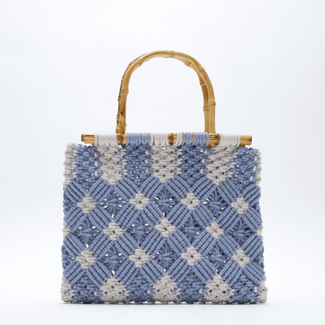 Bamboo Handle Tote