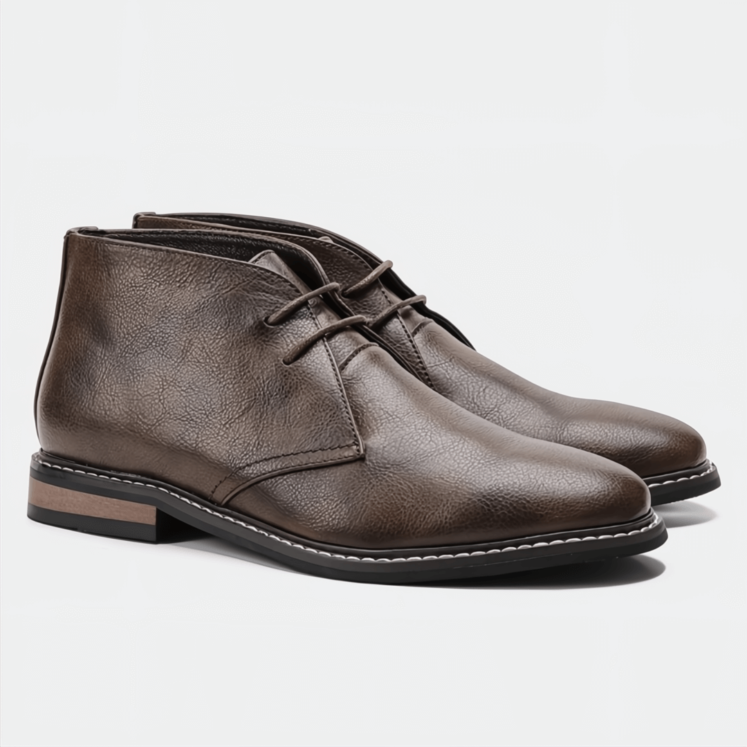 Genuine Leather Chukka Boot