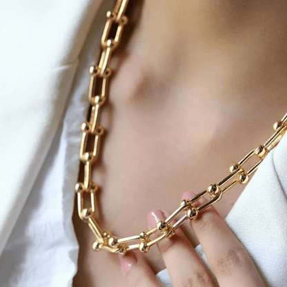 Gold Chain Jewelry Set