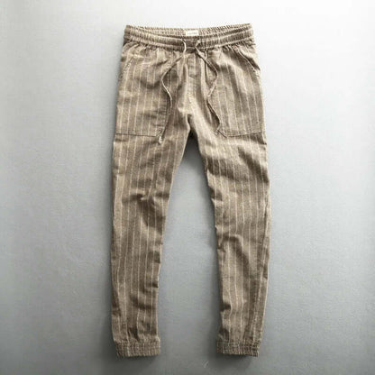 Striped Linen Pants