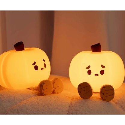 Pouty Pumpkin Night Lamp