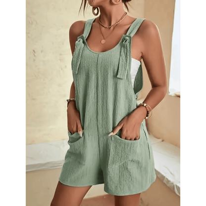 Chic Tie-Front Romper