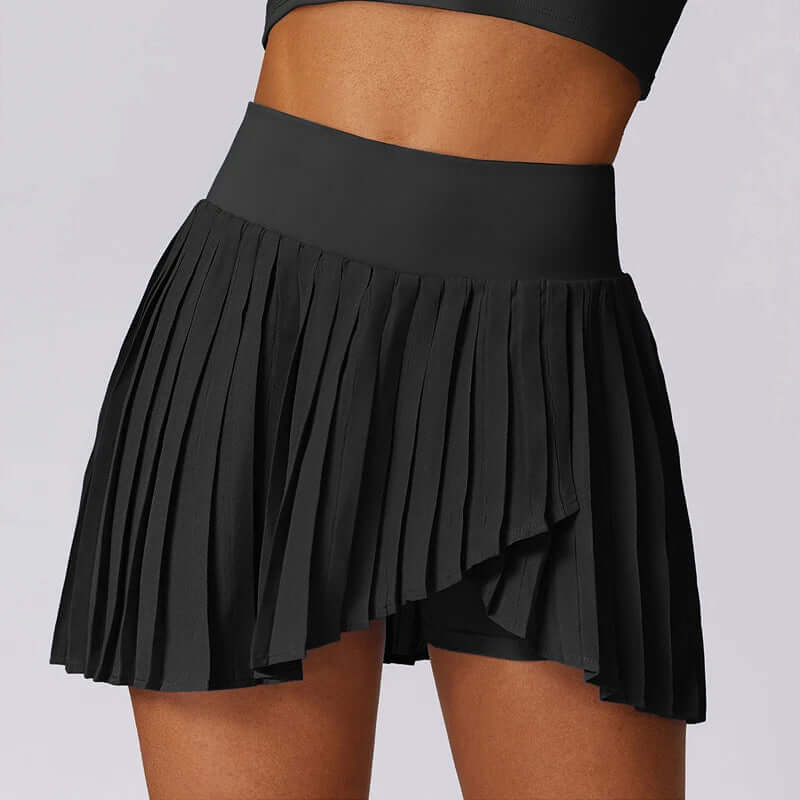 High-Rise Pleated Skirt