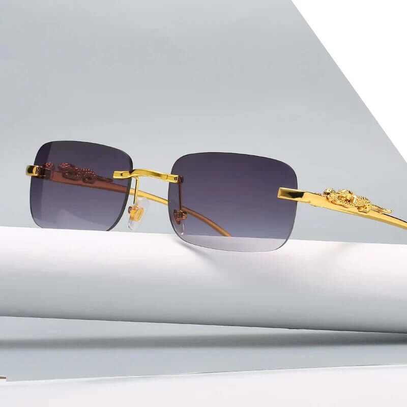 Golden Panther Sunglasses