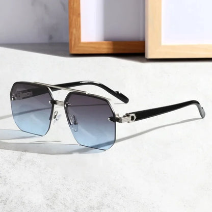 Gradient Aviator Sunglasses