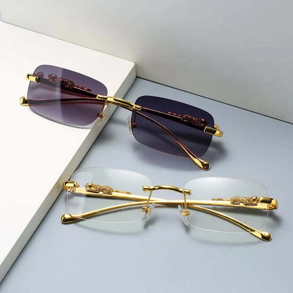 Golden Panther Sunglasses