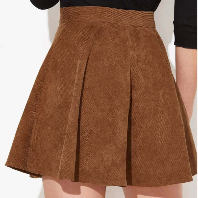 Corduroy Miniskirt