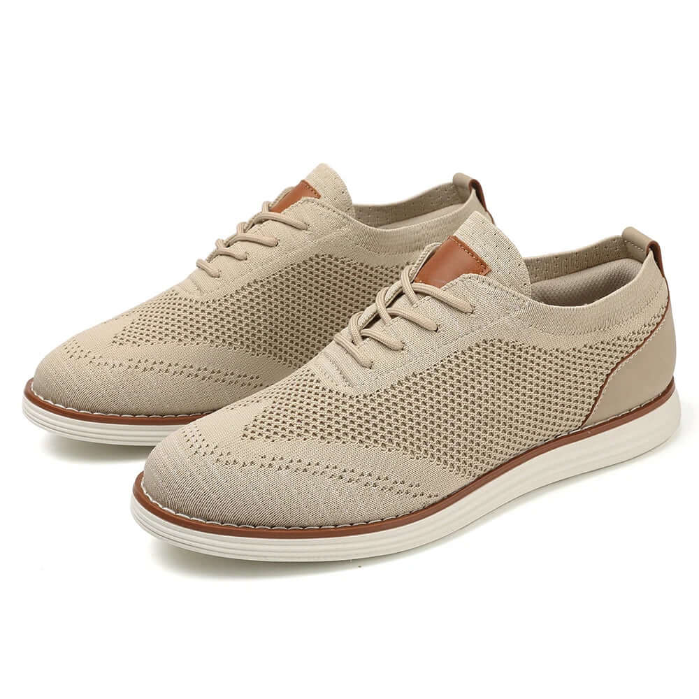 Breathable Mesh Casual Oxford Shoes