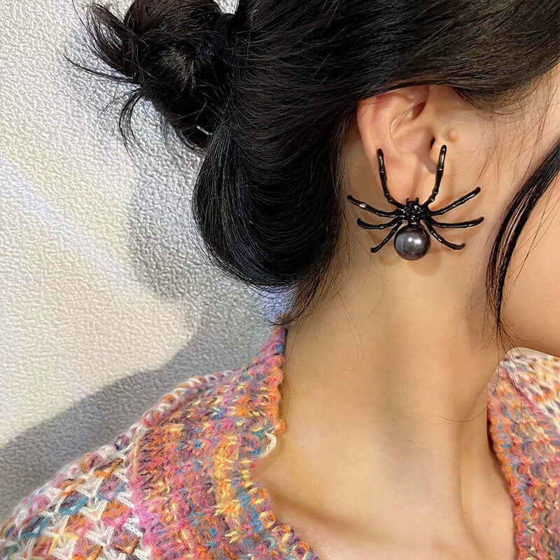 Colorful Spider Earrings