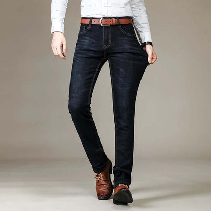 Ultra Breathable Straight-Leg Denim Jeans