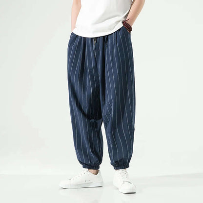 Pinstripe Athleisure Joggers