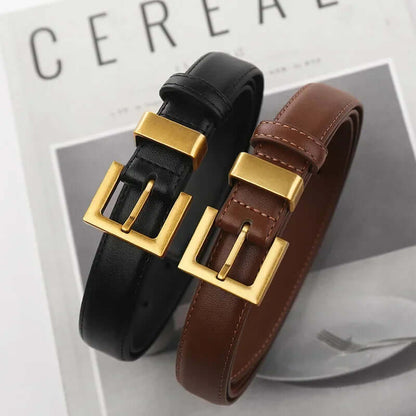 Split Leather Belt