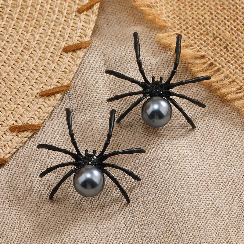 Colorful Spider Earrings