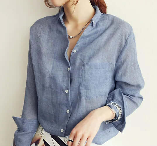 Ellis Linen Button-Up Shirt