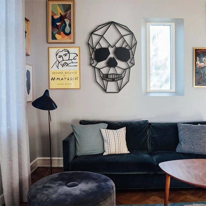 Skull Metal Wall Art