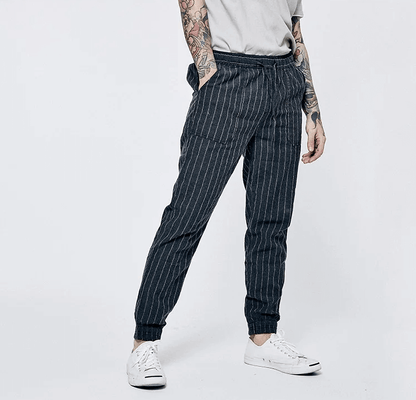 Striped Linen Pants