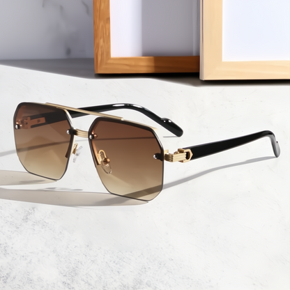 Gradient Aviator Sunglasses