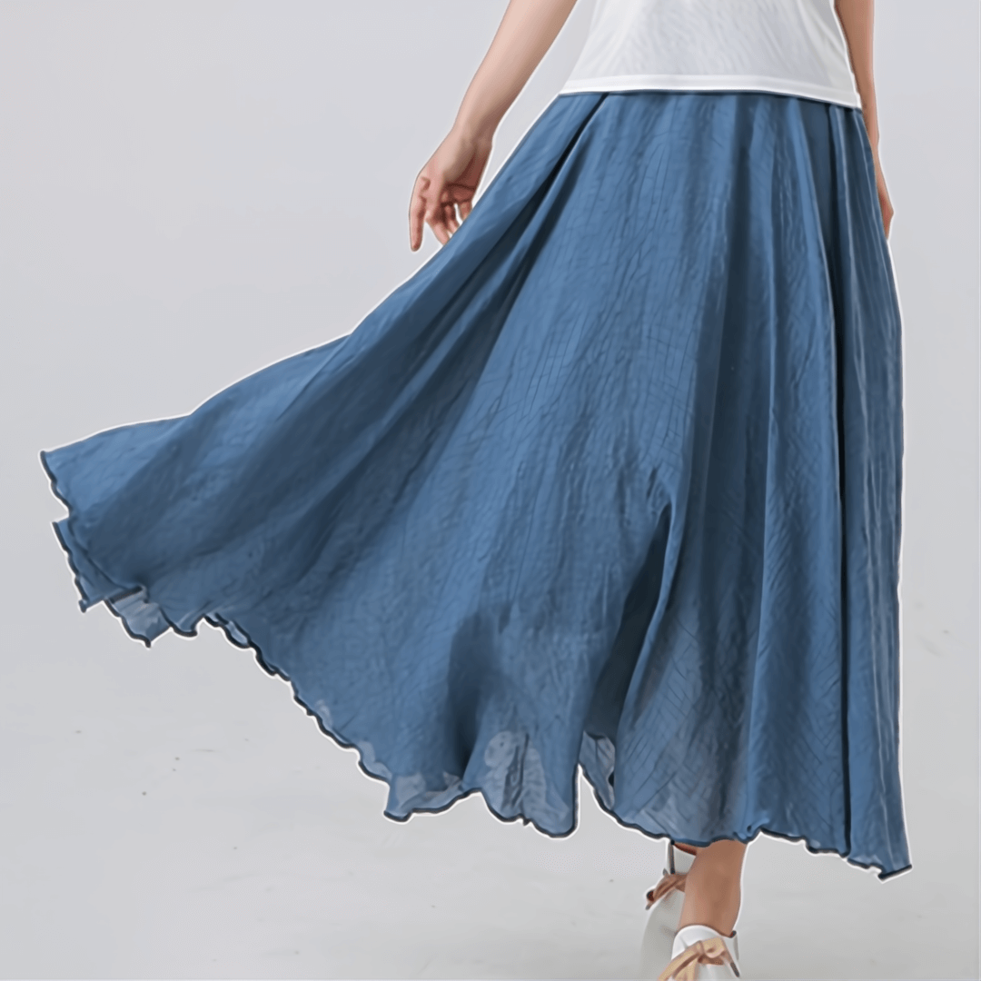 Linen Maxi Skirt