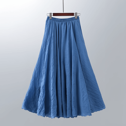 Linen Maxi Skirt