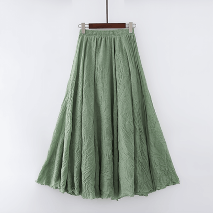 Linen Maxi Skirt