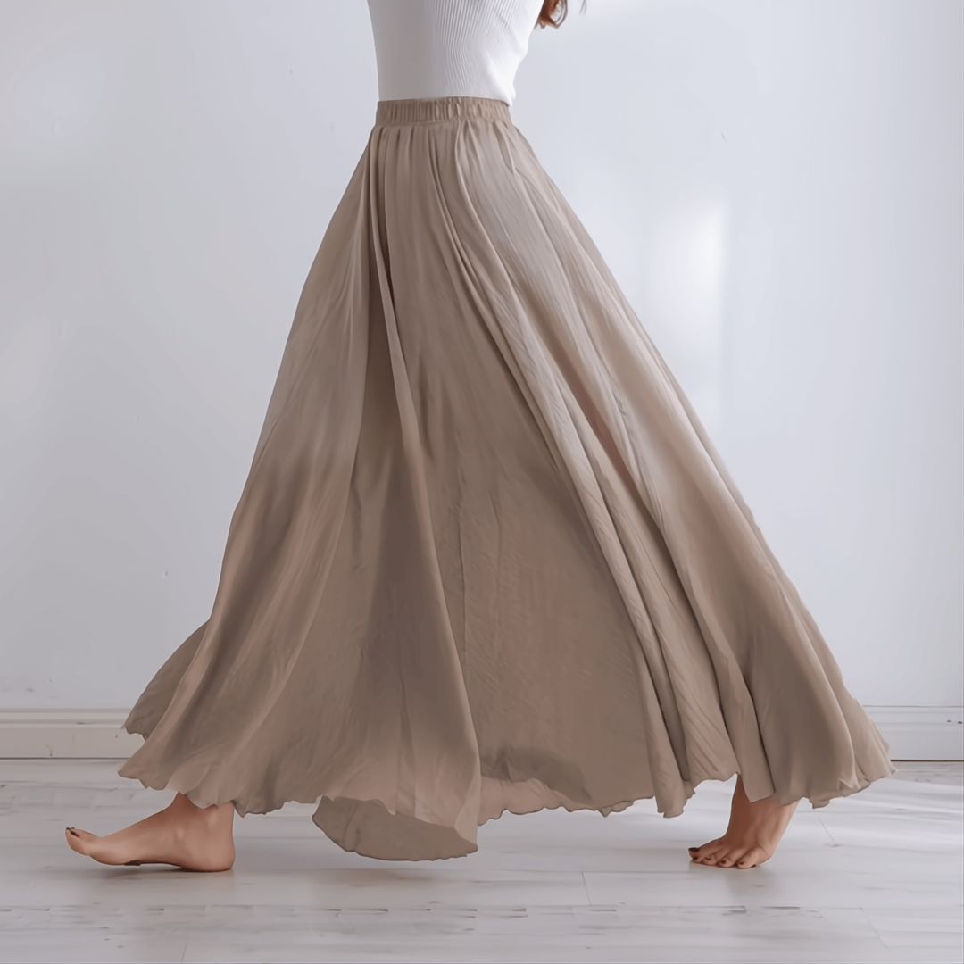 Linen Maxi Skirt