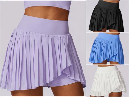 High-Rise Pleated Skirt