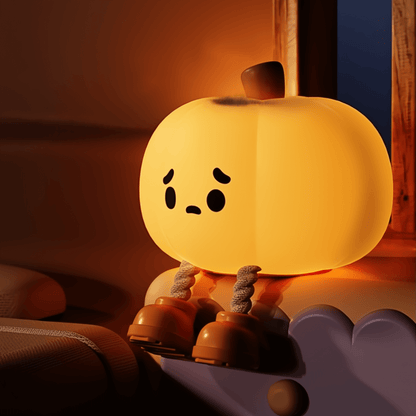 Pouty Pumpkin Night Lamp